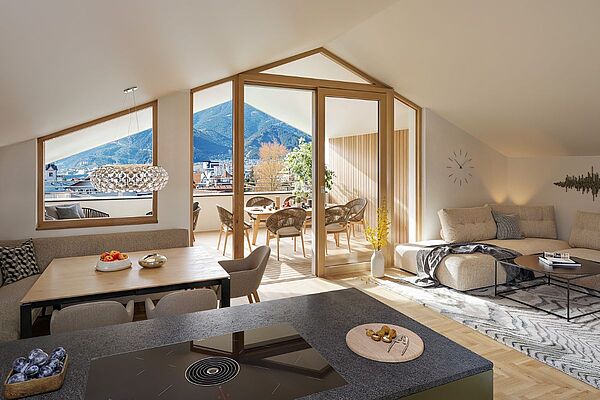 Exklusive Stadtwohnungen im Herzen von Schwaz: 2- bis 5-Zimmer-Wohnungen in bester Zentrumslage